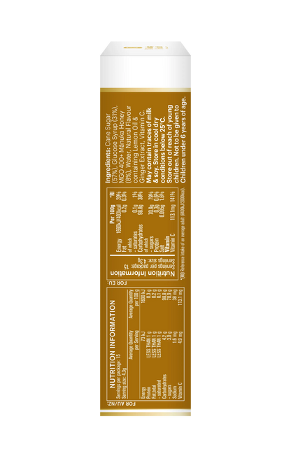 薑檸檬潤喉糖
